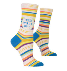 WOMENS HUMOR CREW SOCKS (3)