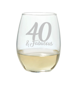 17 OZ STEMLESS WINE GLASS