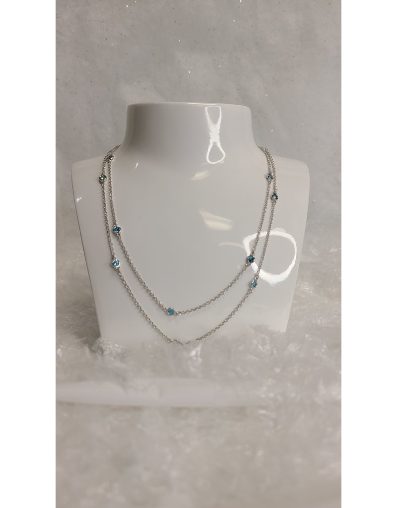 STERLING SILVER GENUINE NECKLACE