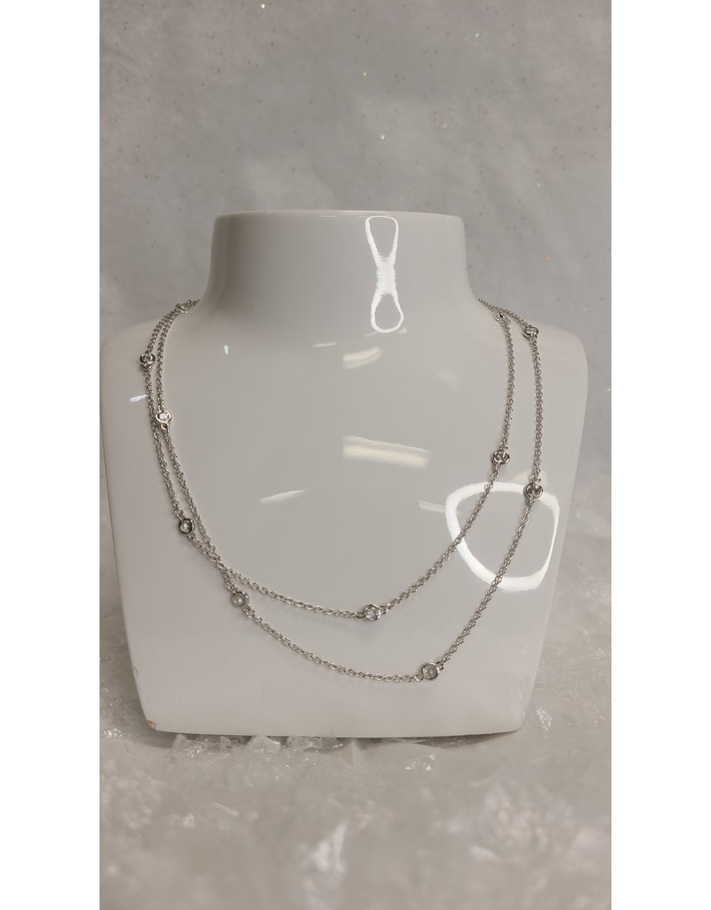 STERLING SILVER GENUINE NECKLACE