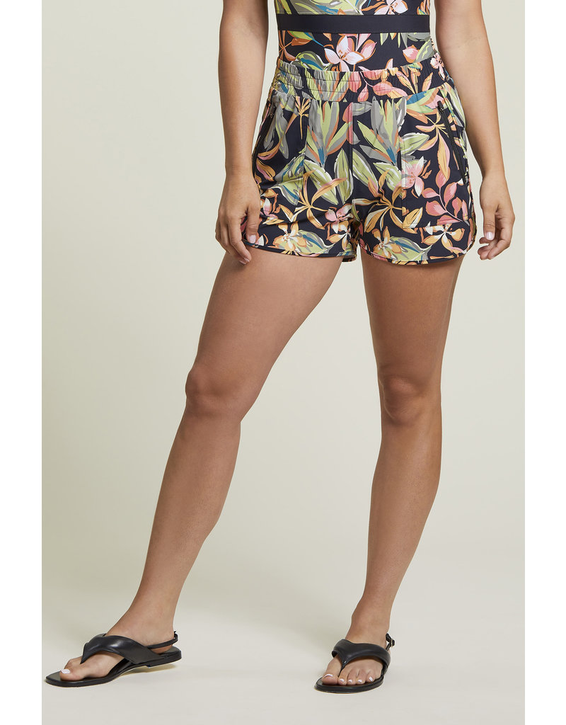 TRIBAL BEACH SHORT W/SIDE SLIT
