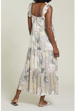 LINED SLVLESS MAXI DRESS