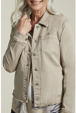 TRIBAL LIGHT WEIGHT BUTTON FRONT JACKET