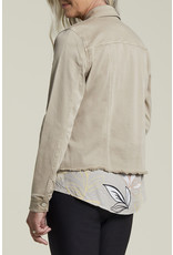 TRIBAL LIGHT WEIGHT BUTTON FRONT JACKET