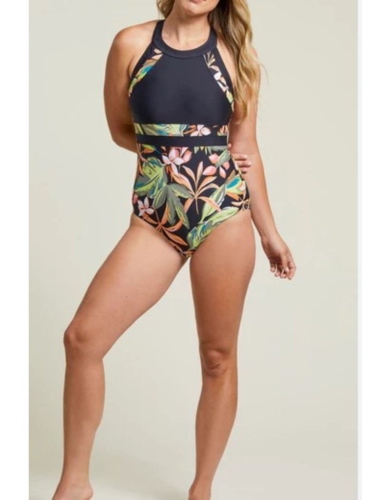 HALTER ONE PCE SWIMSUIT