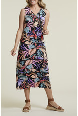 TRIBAL MAXI DRESS w/TASSEL