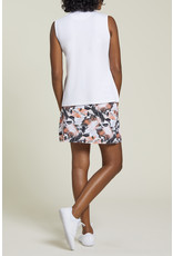 TRIBAL ZIP NECK SPORT TOP