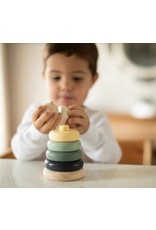 NOUKA WOOD AND SILICONE STACKER