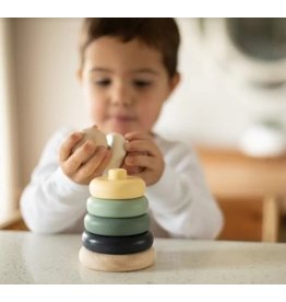 NOUKA NOUKA WOOD AND SILICONE STACKER