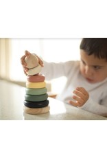 NOUKA WOOD AND SILICONE STACKER