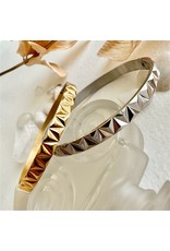 PIKA & BEAR SID DIAMOND PATTERN BANGLE