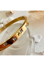 PIKA & BEAR LASCAUX ZIRCON STAR BANGLE