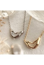 PIKA & BEAR LOVE HANDS NECKLACE