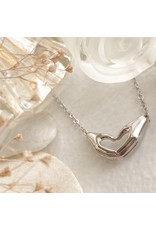 PIKA & BEAR LOVE HANDS NECKLACE