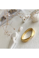 PIKA & BEAR MOEBIUS TWISTED VERMEIL  RING