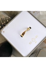 PIKA & BEAR MOEBIUS TWISTED VERMEIL  RING