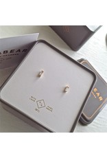 PIKA & BEAR CARROLL BAGUETTE STUD EARRINGS