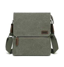 DAVAN CO. CANVAS SHOULDER BAG