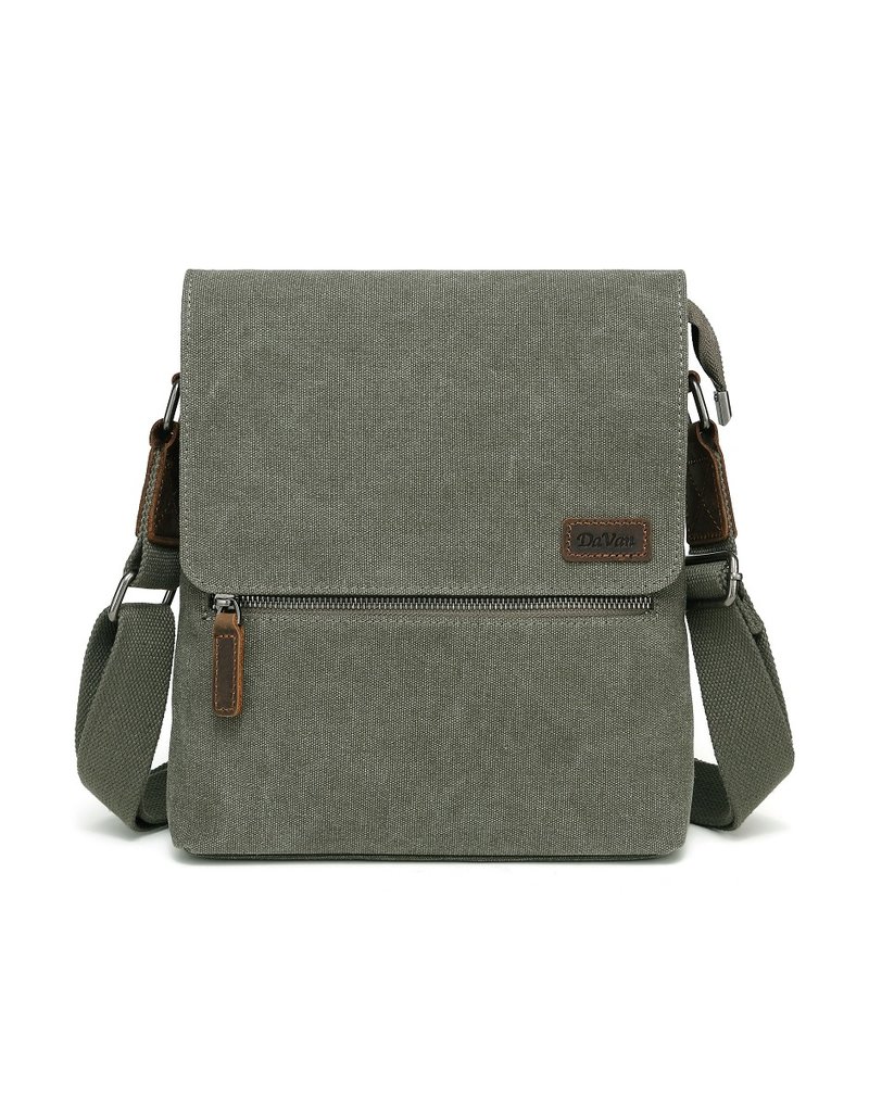 DAVAN CO. CANVAS SHOULDER BAG