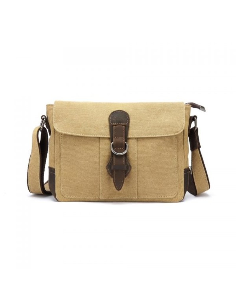 Leather canvas bag on sale