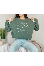 DIYxe  PREMIUM SK X GREEN SWEATSHIRT