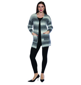 GREY OMBRE KIT CARDIGAN