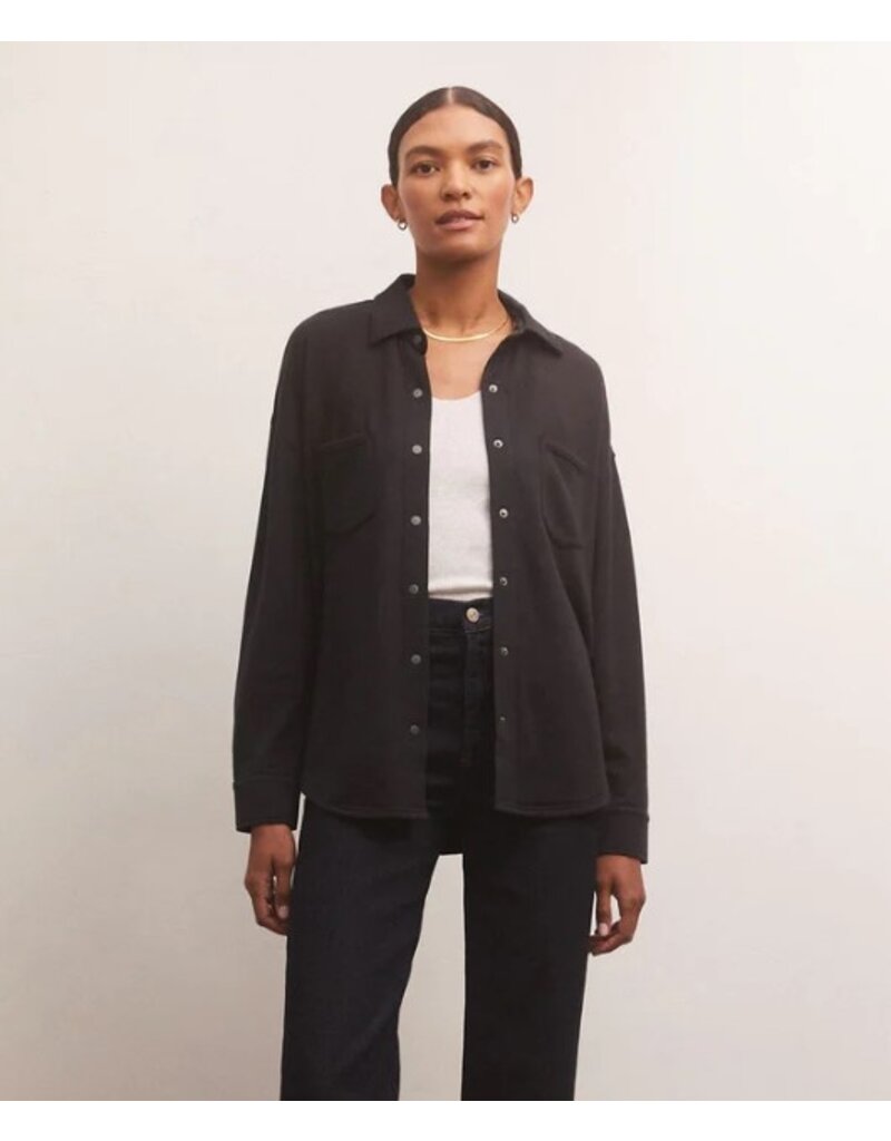 BLACK MODAL SHACKET JACQ Y JAYE S BOUTIQUE ESPRESSO BAR