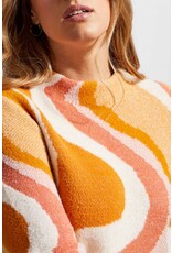 TRIBAL MOCK NECK SWEATER