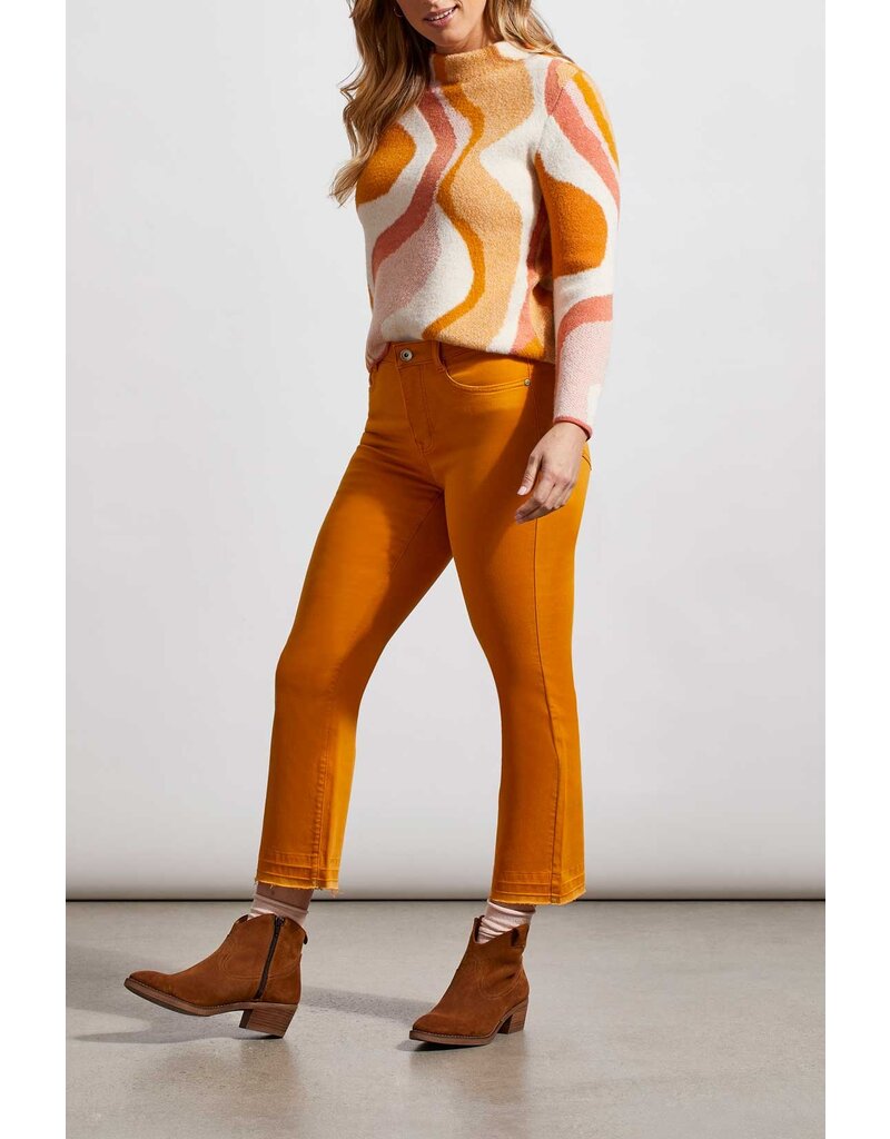 TRIBAL MOCK NECK SWEATER