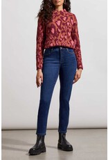 TRIBAL MOCK NECK SWEATER