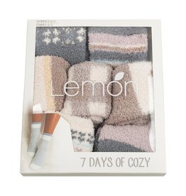 SEVEN DAYS OF COZY SOCKS -7PK