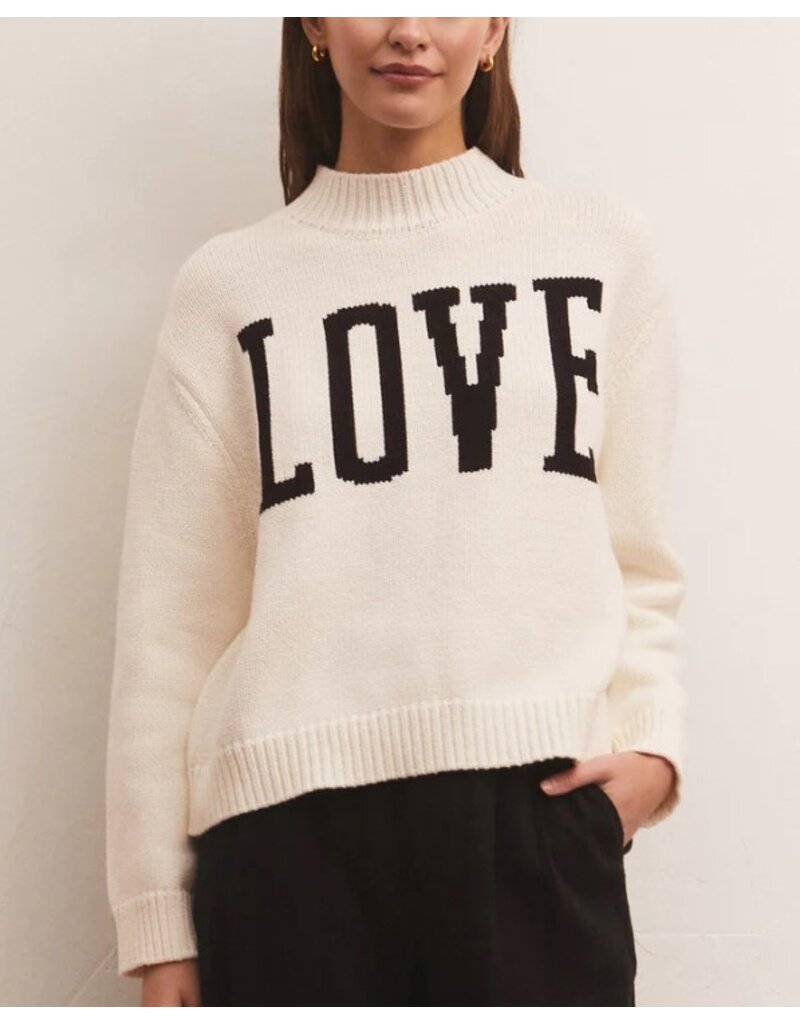 Love Heart Intarsia Sweater