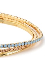SCOUT SPARKLE & SHINE RHINESTONE BRACELET TRIO