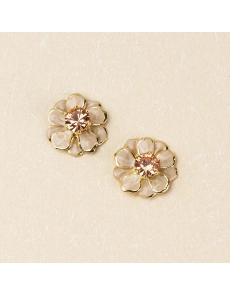 SCOUT SPARKLE & SHINE SM ENAMEL FLOWER EARRING