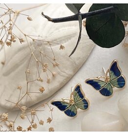 PIKA & BEAR VLINDER BUTTERFLY EARRING