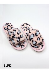 LEOPARD SLIPPERS