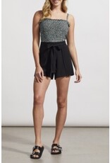 TRIBAL PULL ON COVER-UP SHORT