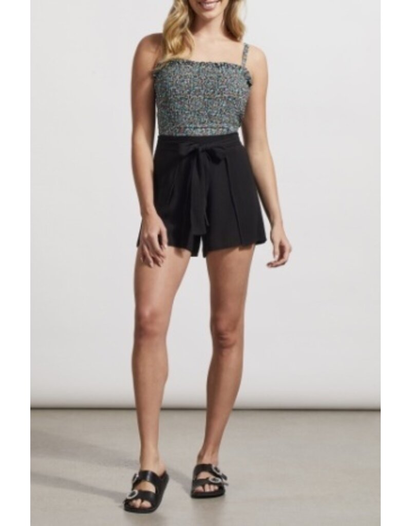 TRIBAL PULL ON COVER-UP SHORT