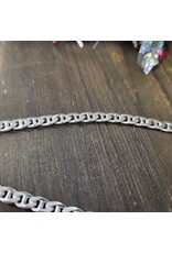 STERLING SILVER MARINE LINK - 18"