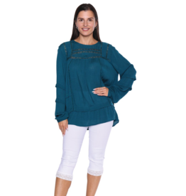 TEAL BLOUSE