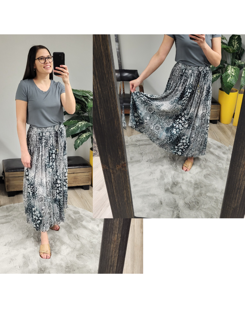 ONE SIZE PRINTED SKIRT