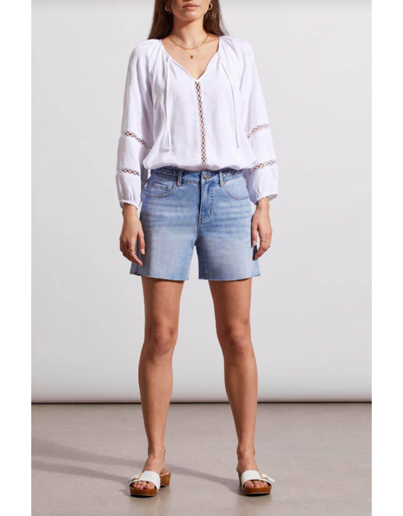 TRIBAL AUDREY GIRLFRIEND DENIM SHORT