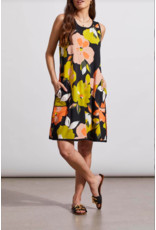 TRIBAL REVERSIBLE A-LINE DRESS W/ PKTS