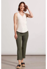 TRIBAL HENLEY TANK TOP w/BUTTON DETAIL