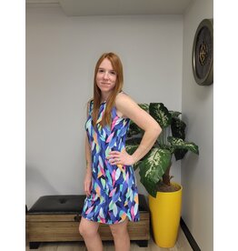 COLLARED SPORTS DRESS W/ SHORTS