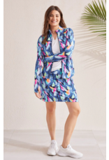 TRIBAL ZIP UP MOCK NECK  JACKET