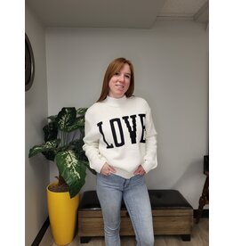 Z SUPPLY INTARSIA LOVE SWEATER