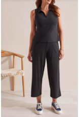 TRIBAL SLVLESS POLO TOP