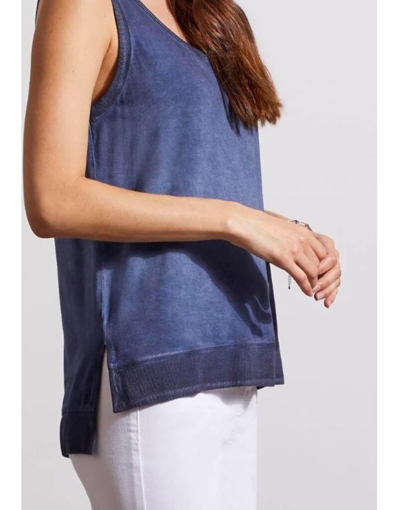 HIGH LOW TANK TOP W/ SPECIAL WASH