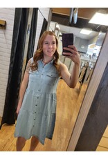 DENIM SUPER SOFT DRESS